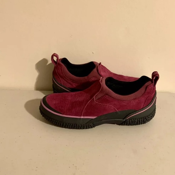 LL Bean comfort suede moc slip on womens walking hiking shoes SZ 7M - Picture 6 of 11